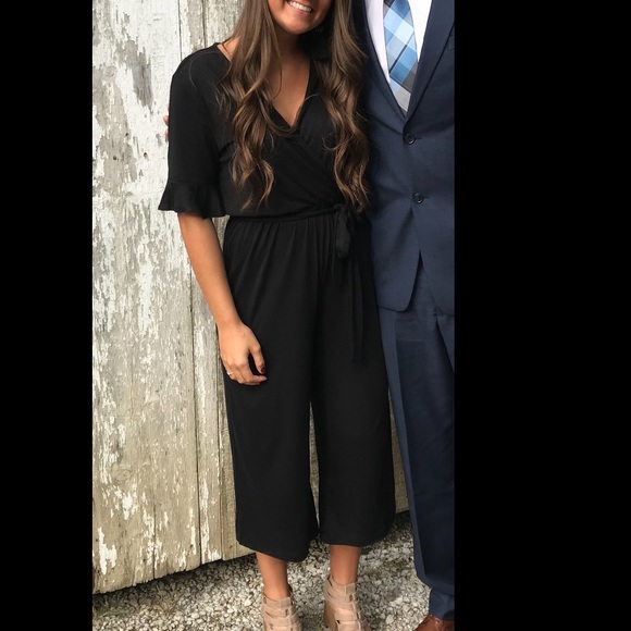 Black comfy jumpsuit - Picture 2 of 4